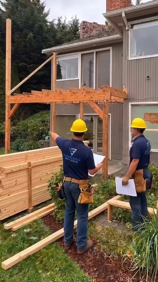 Kyle's deck looked fine from the top. The framing underneath told a different story. 🔨 Rebuilt in Trex composite. Soap and water are the...