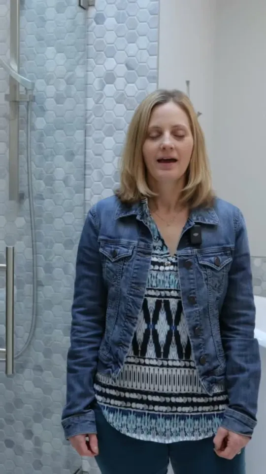 Stephanie's bathroom had an 80s jacuzzi tub that had not worked in years. Extremely common in houses from that era, and they eat an...