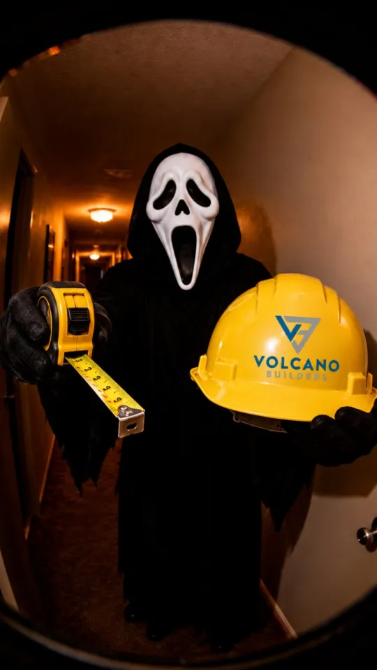 Knock knock 👻 Who's at your door this Halloween? Not a ghost. Just our crew, tools packed and ready to start your remodel 🔨 Kitchens,...