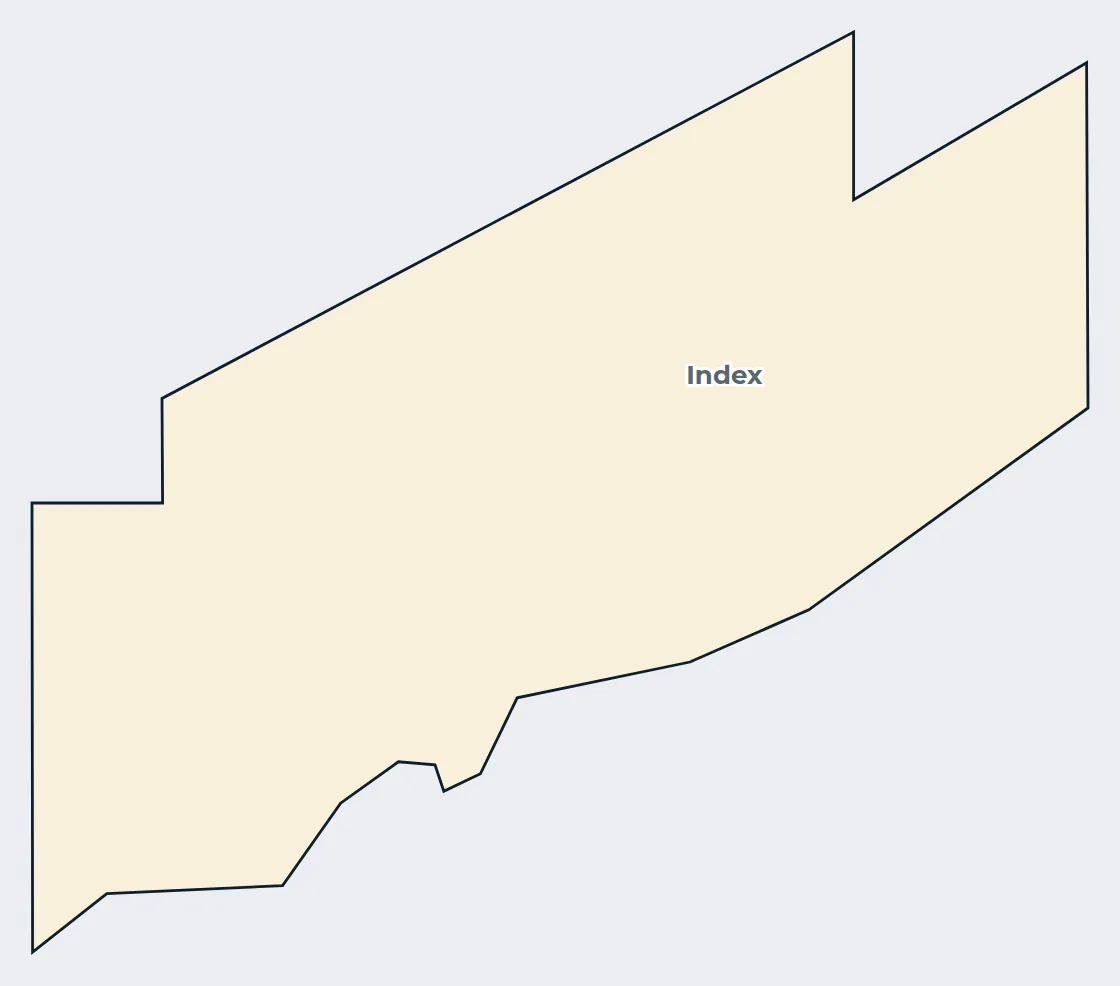 Map of the Index town limits