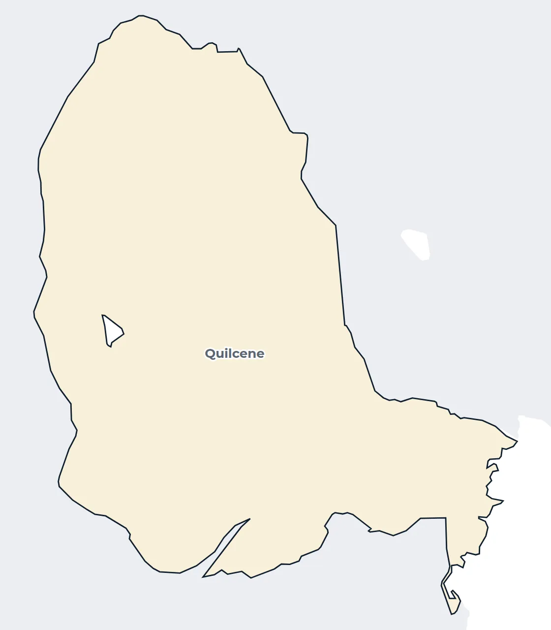 Map of the Quilcene census-designated place