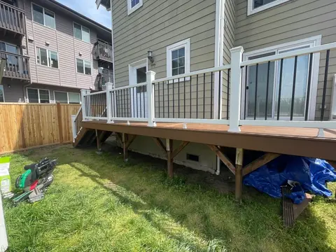 Deck replacement in Seattle, WA by Volcano Builders