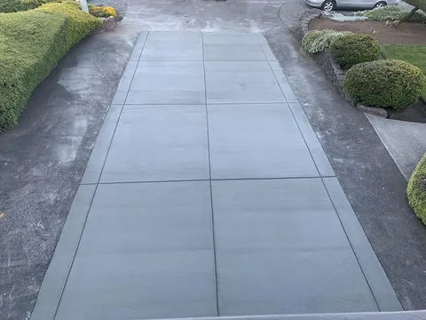 Driveway replacement in Bellevue, WA by Volcano Builders