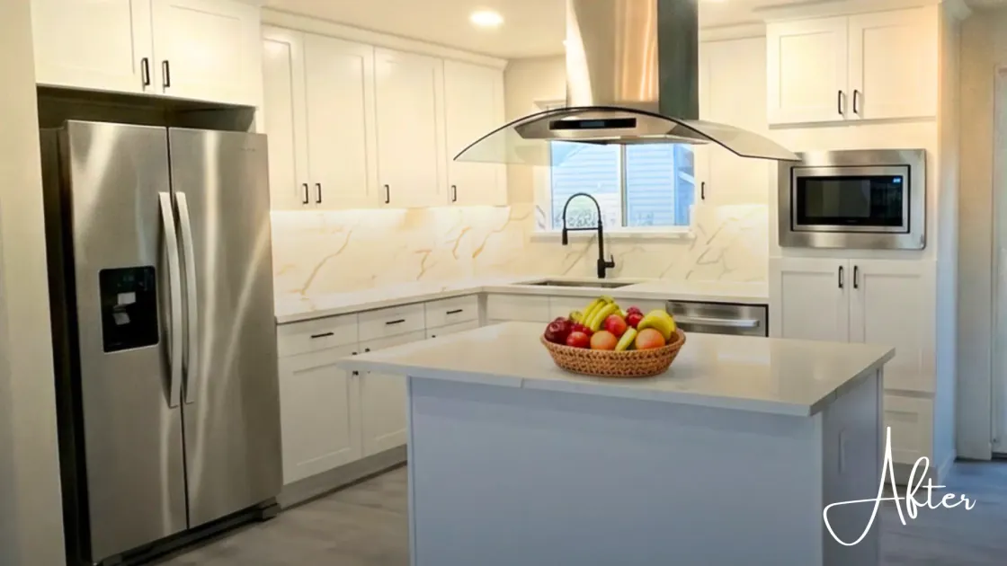 Kitchen after renovation