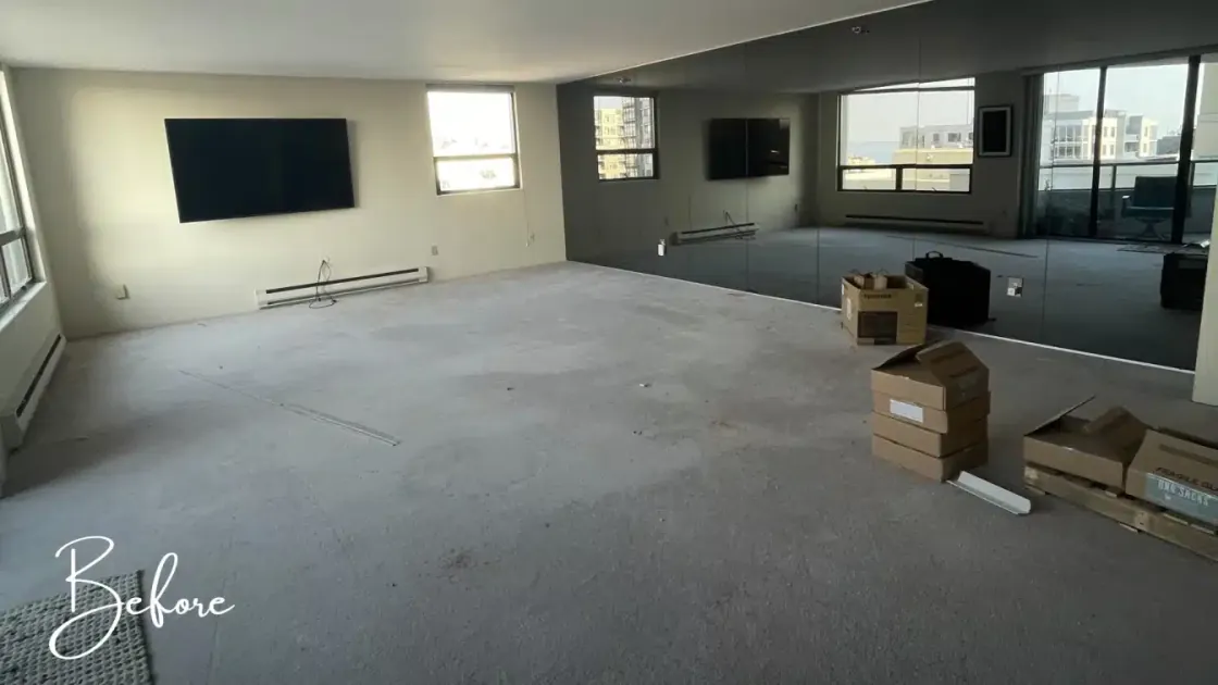 Whole home before renovation