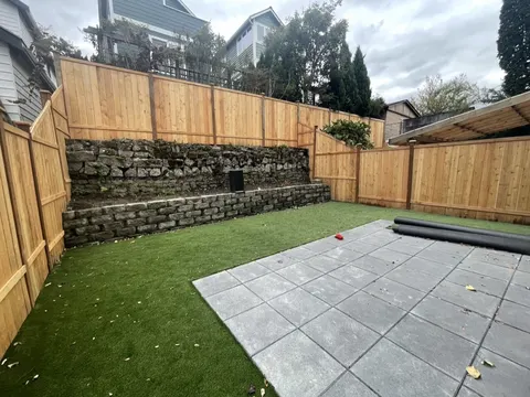 Paver patio in Seattle, WA by Volcano Builders