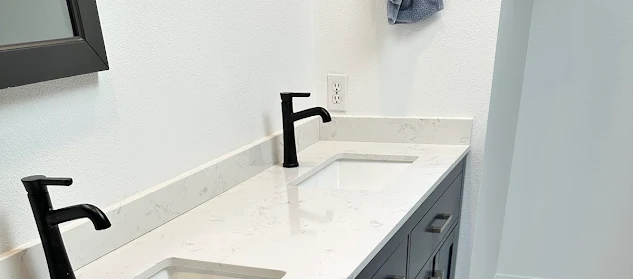 Remodeled master bathroom from Tom P.'s project
