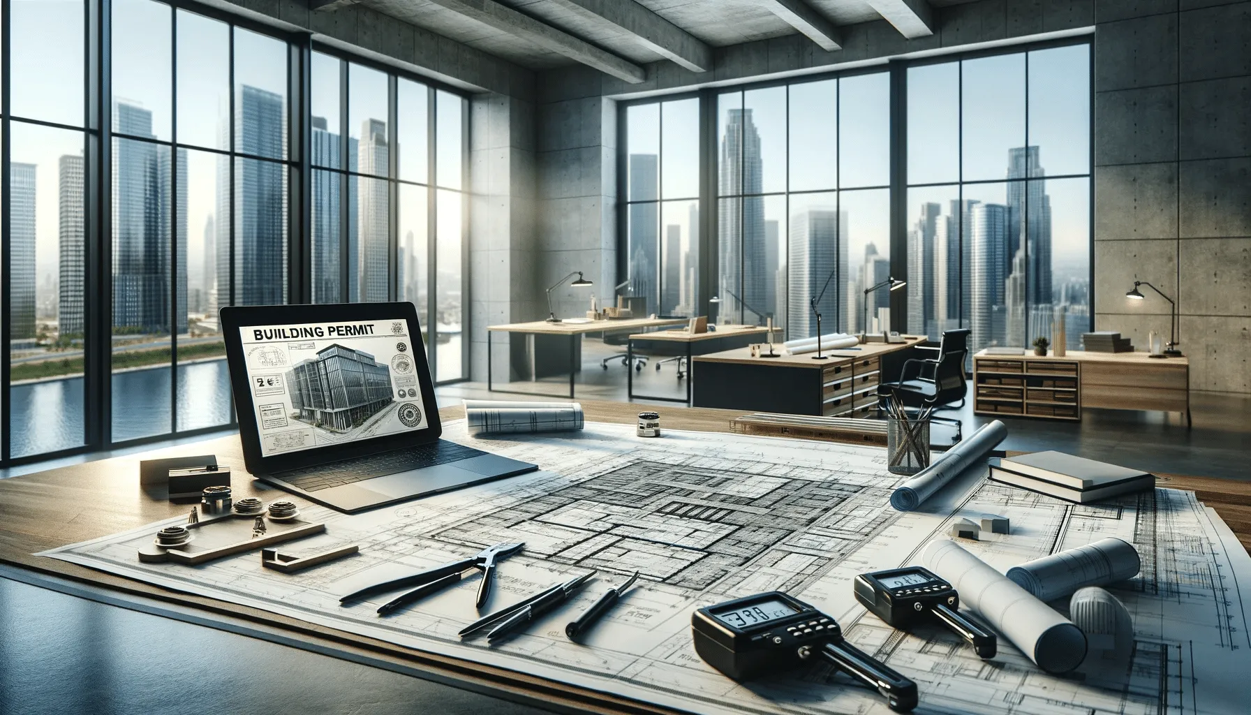 Building permit paperwork