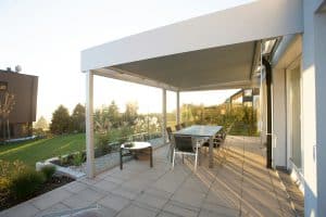 Covered patio