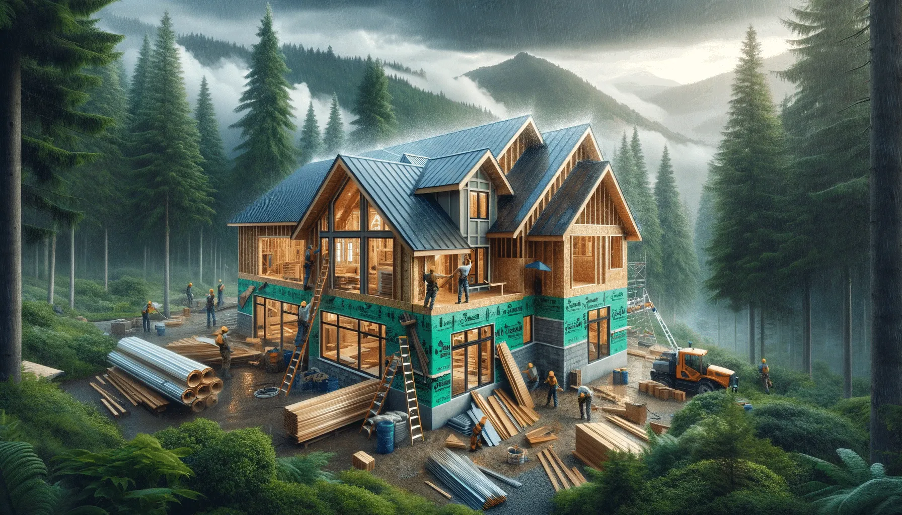 home renovation materials, residential construction, building materials, project