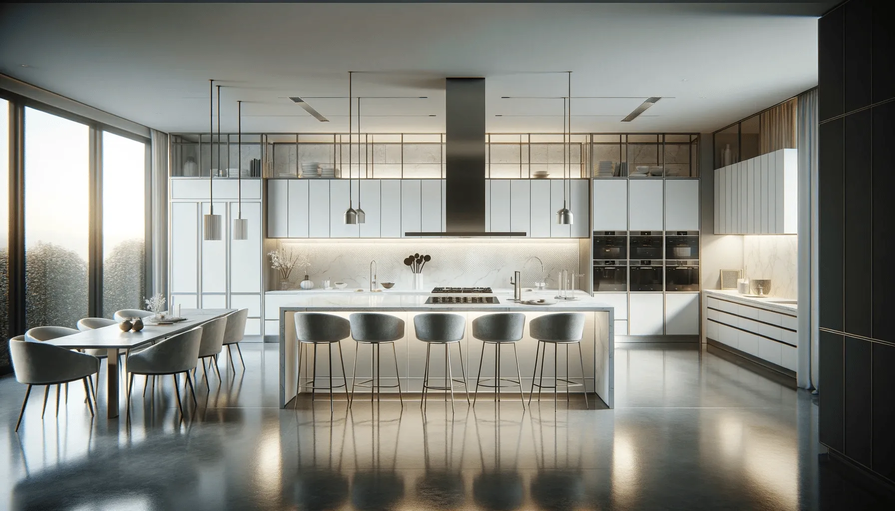 High end kitchen remodel