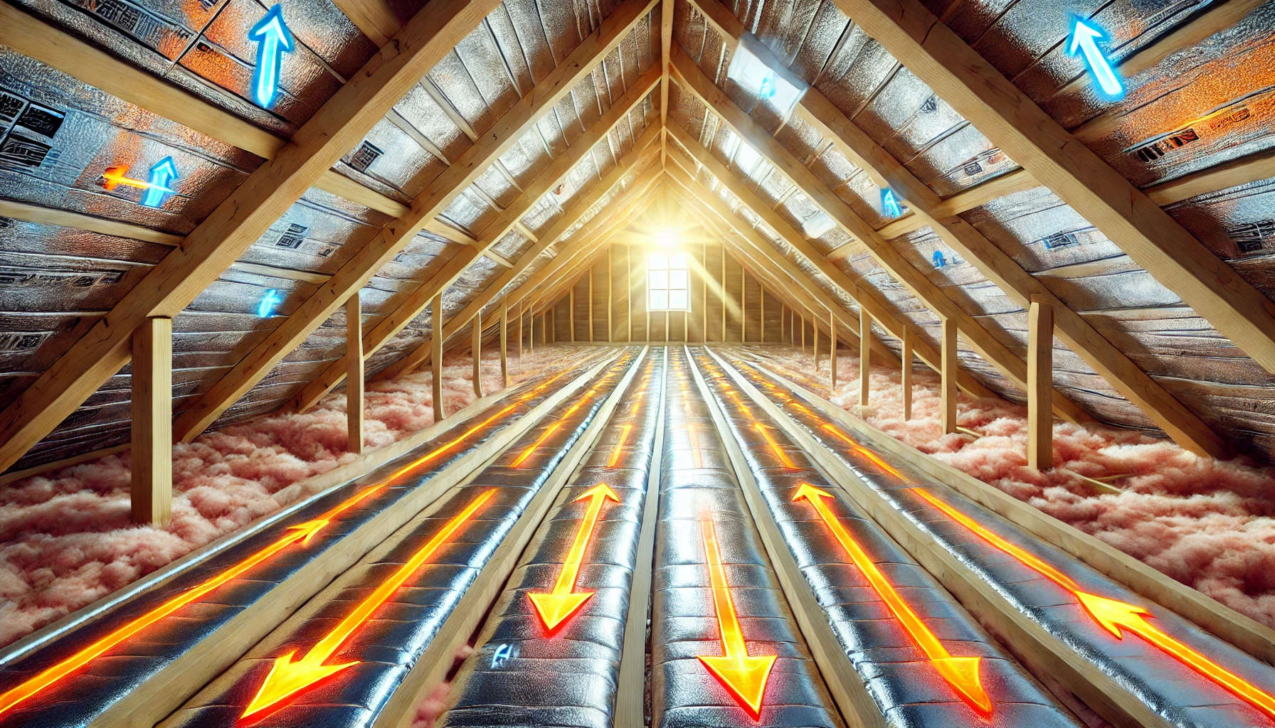 radiant barrier, radiant heat