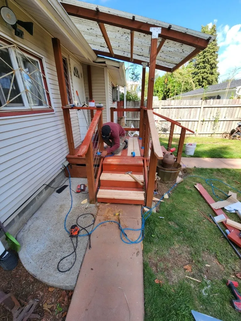 Deck Repair and Refinishing