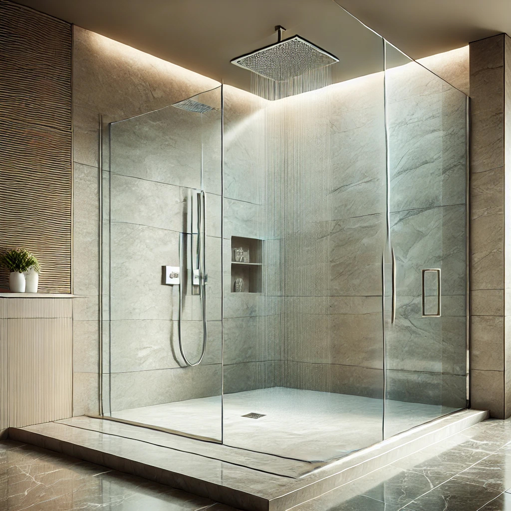 standard shower door