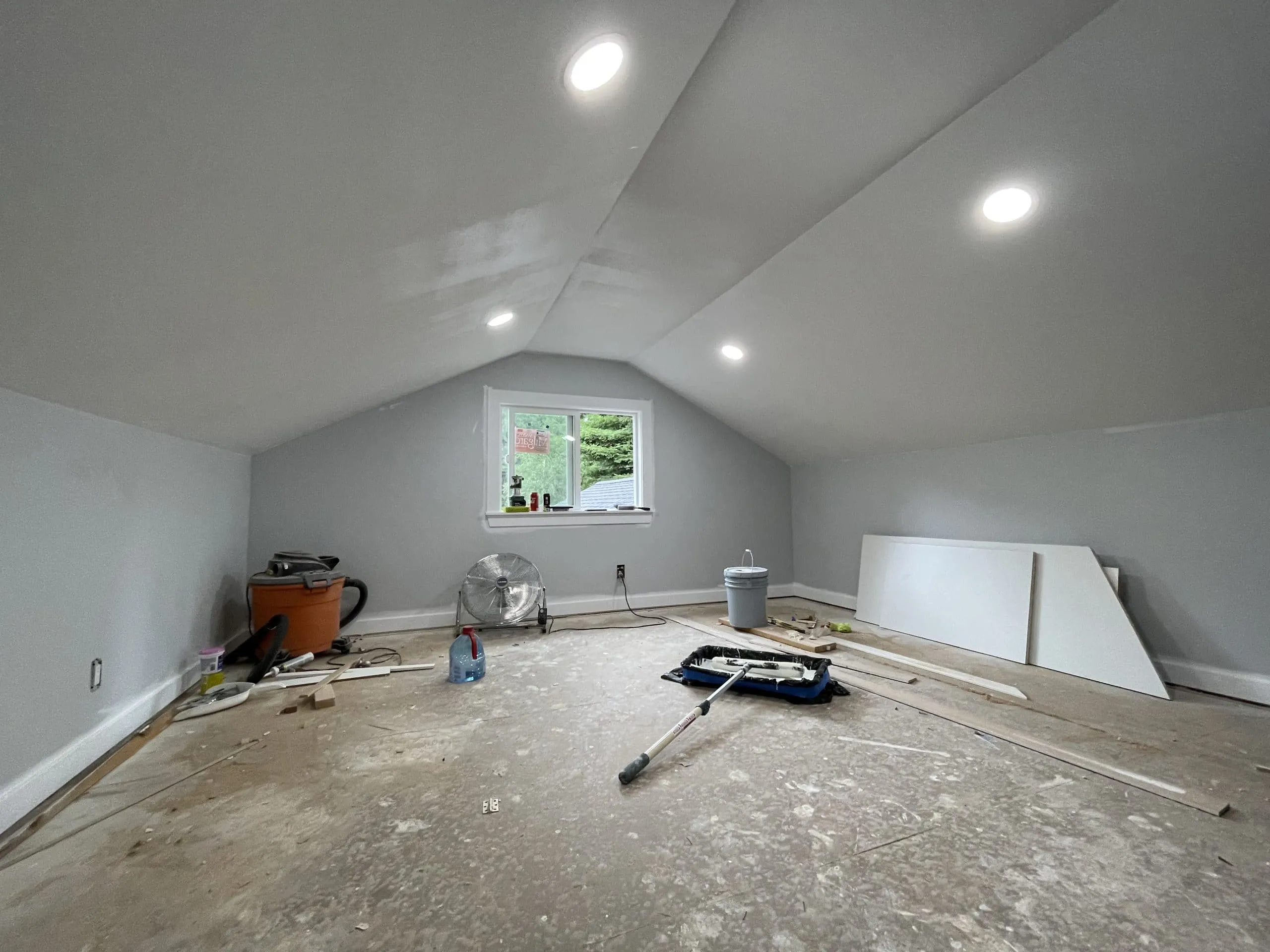Attic Remodel Project