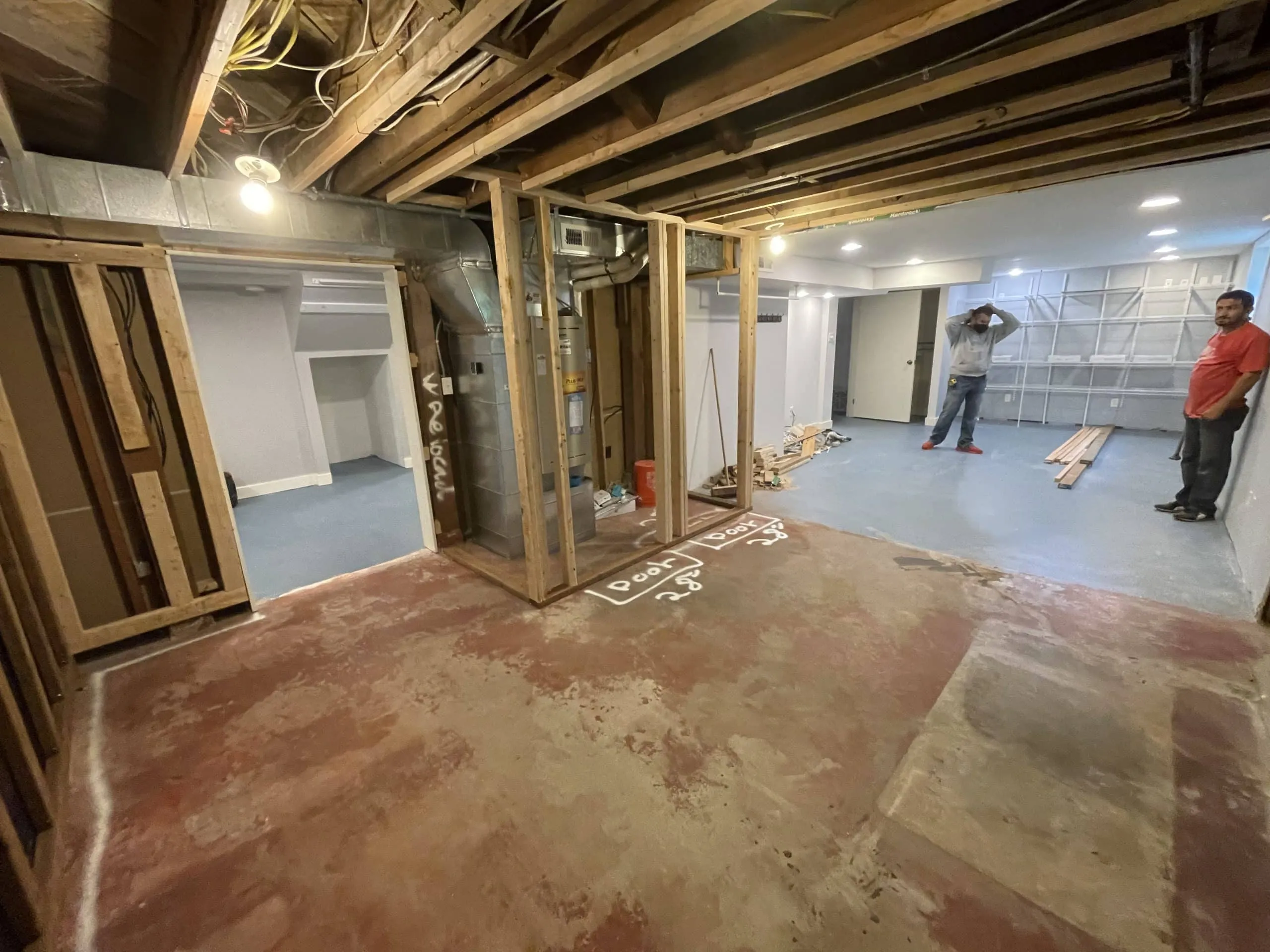 Basement Renovation Project