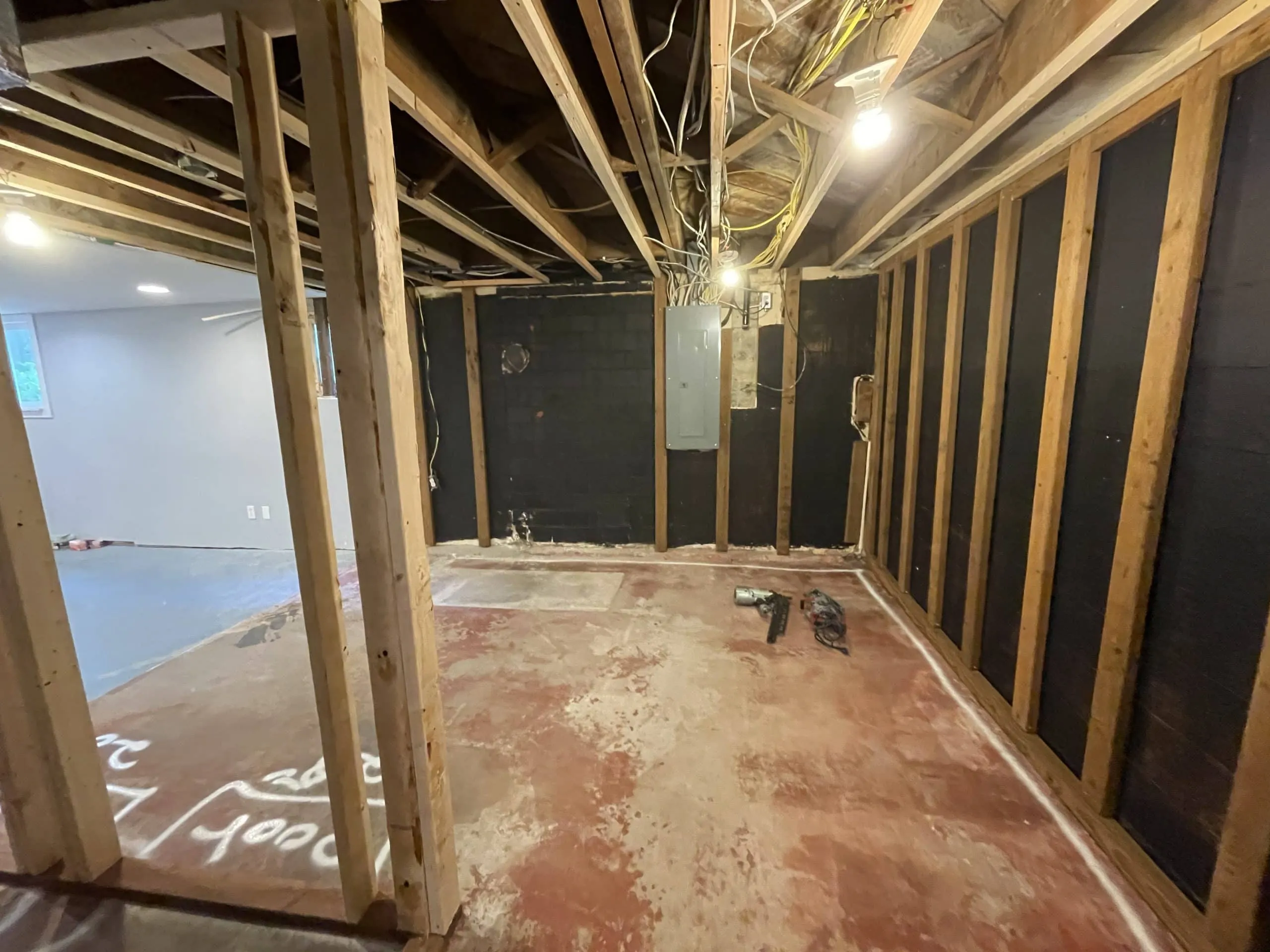 Basement Renovation Project