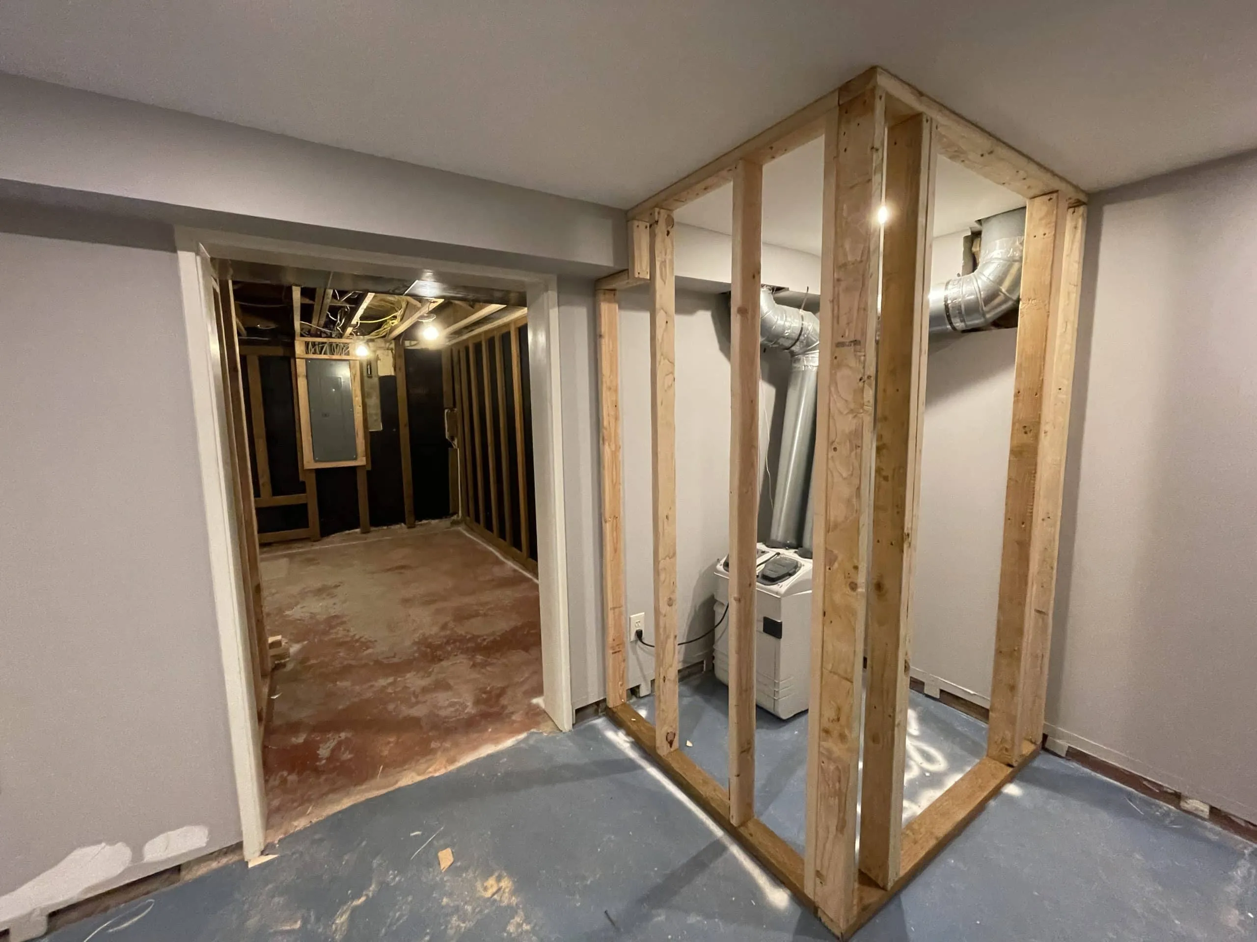 Basement Renovation Project