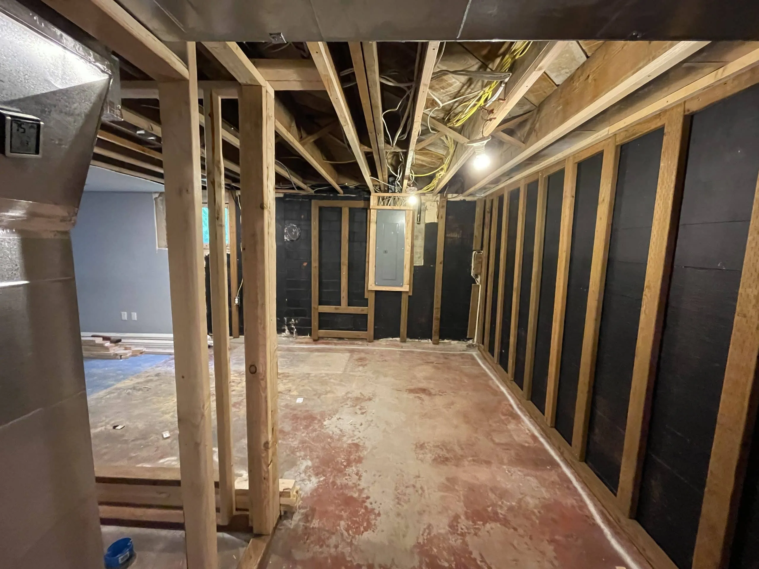 Basement Renovation Project