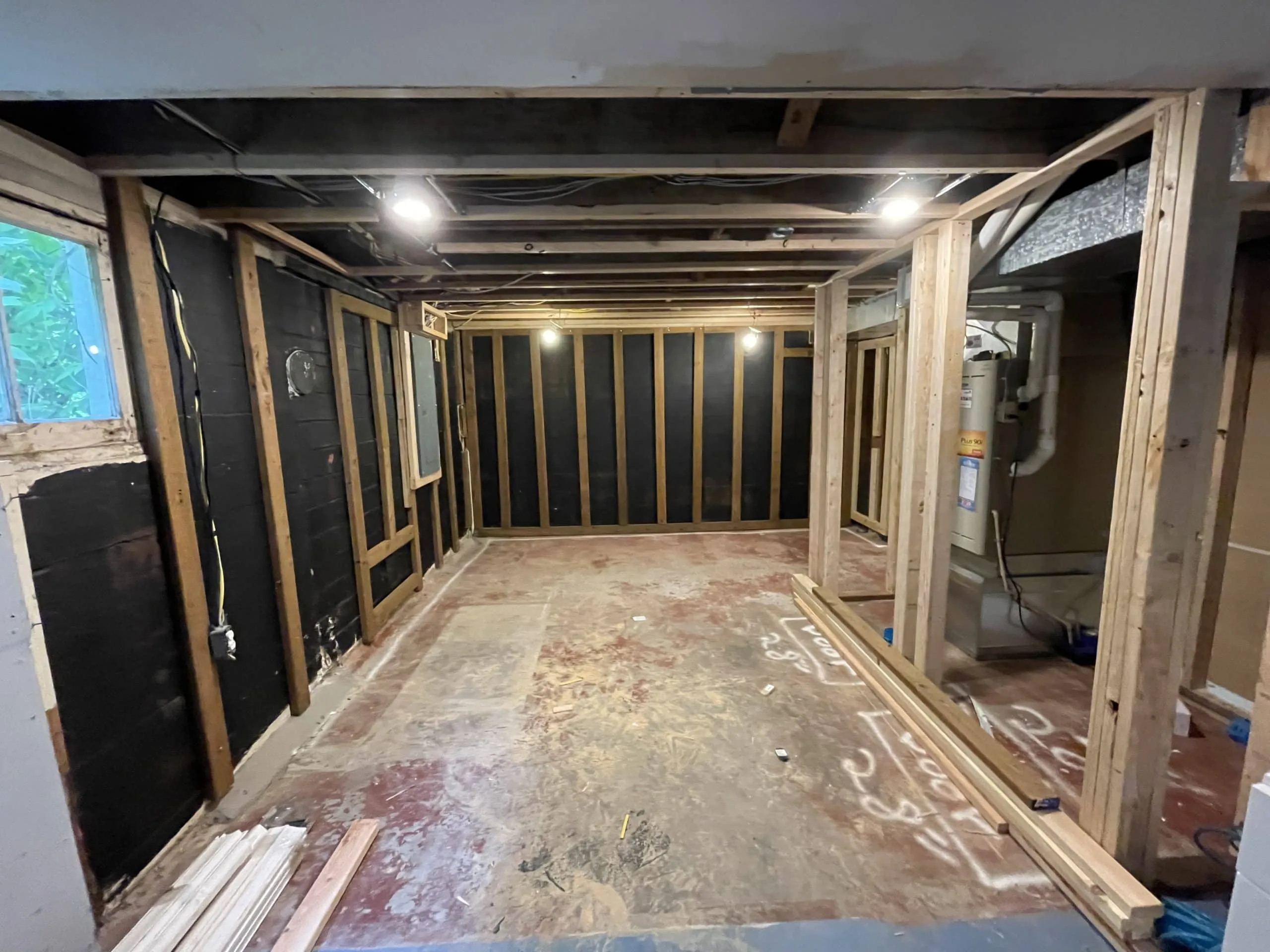 Basement Renovation Project