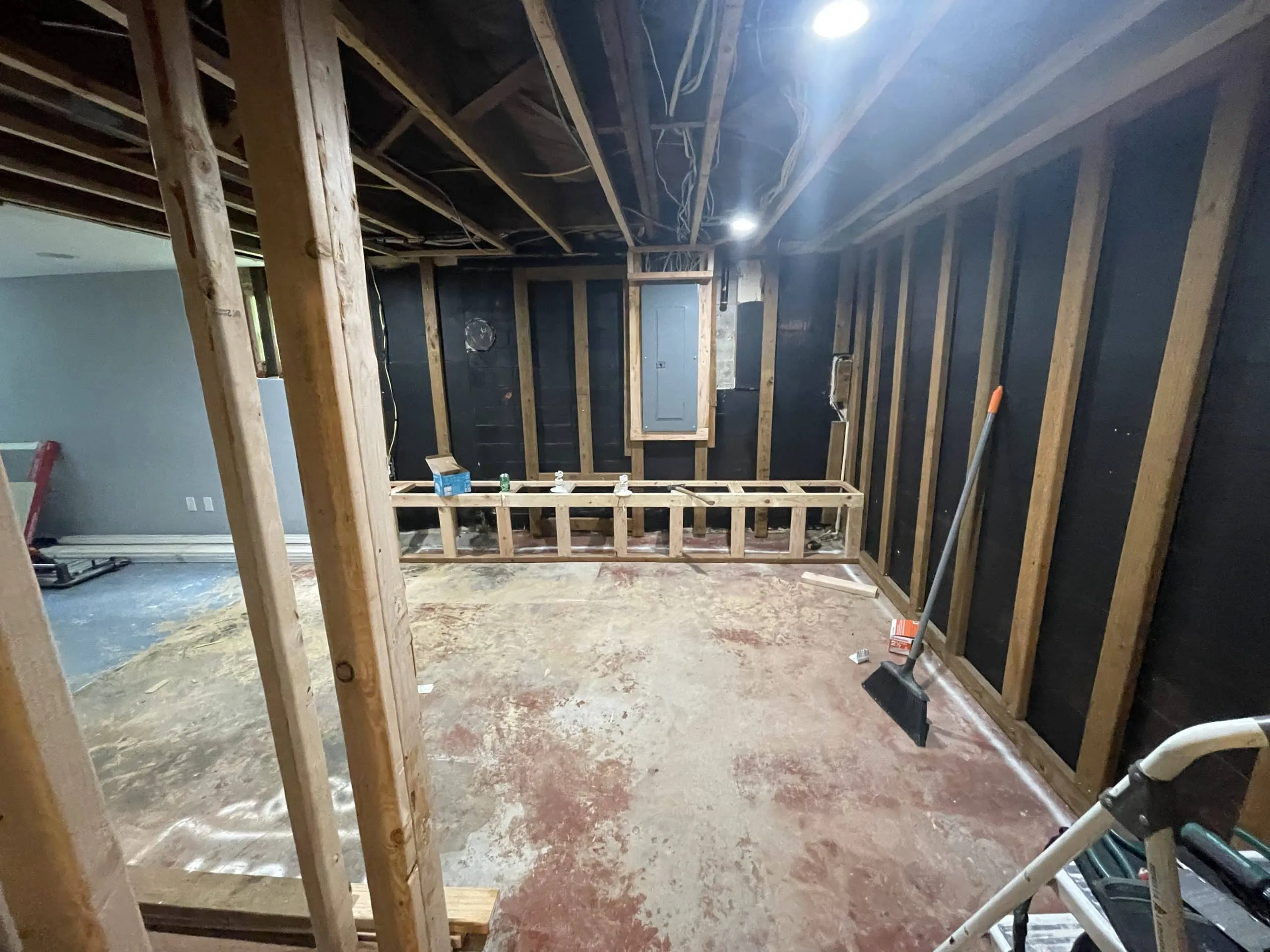 Basement Renovation Project