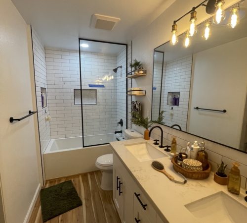Bathroom remodeling After 2 Bathroom remodeling Redmond