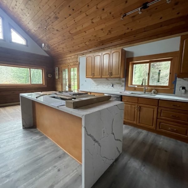 Remodeling kitchen after 6